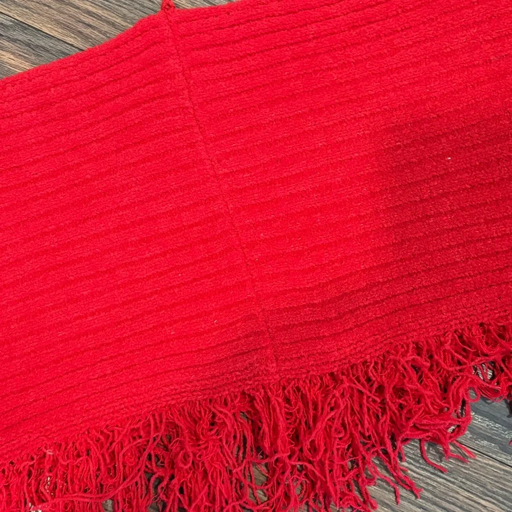 Red Fringe Infinity Scarf by Charter Club (petite/xl)